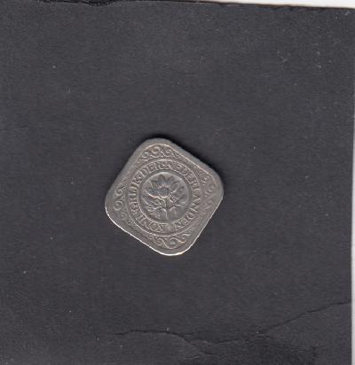 Beschrijving: 5 Cent WILHELMINA  